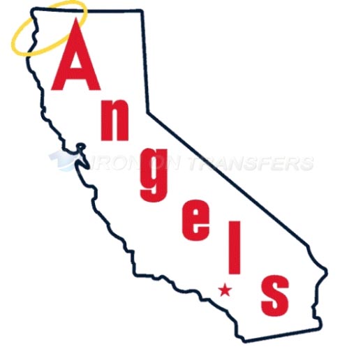 Los Angeles Angels of Anaheim Iron-on Stickers (Heat Transfers)NO.1648